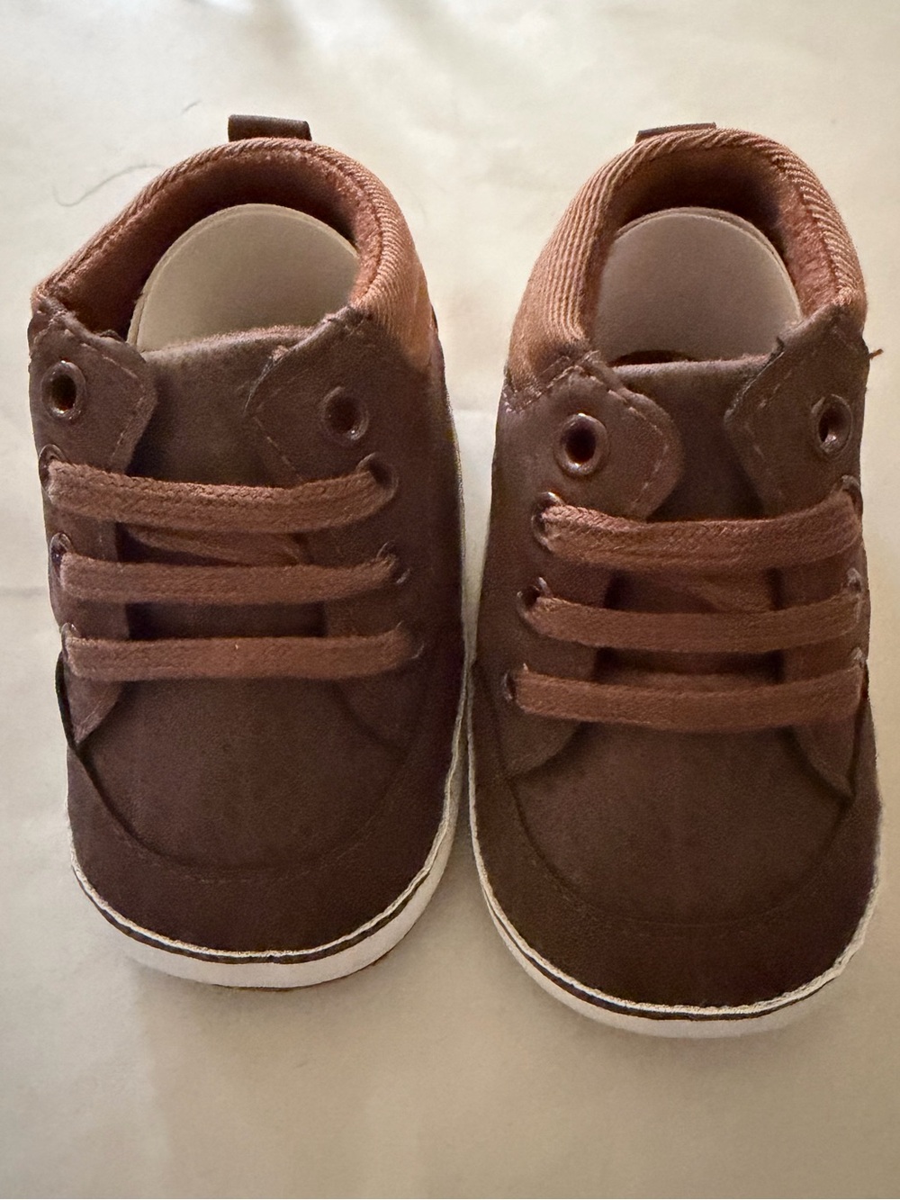 NWT PatPat Brown Infant Slip Resistant Slip On Bootie Size 2